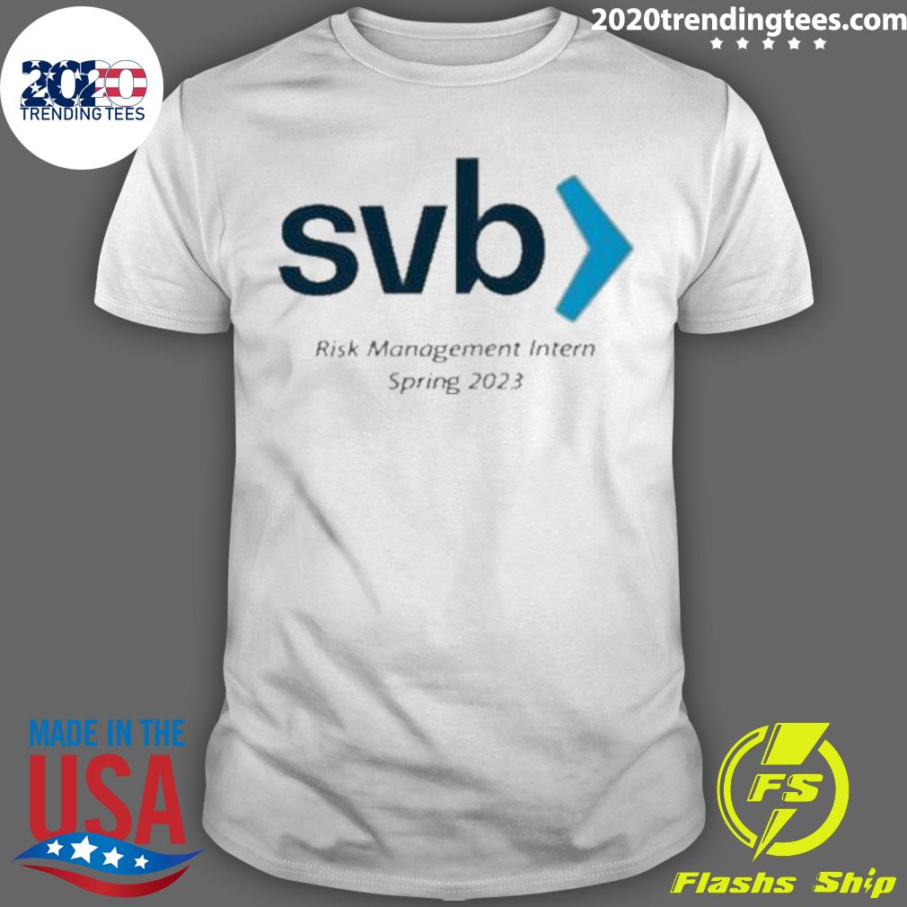 Official svb Risk Management Intern Spring 2023 - Adult & Kids T-Shirts, Sweatshirts & Hoodies apparel design preview 1