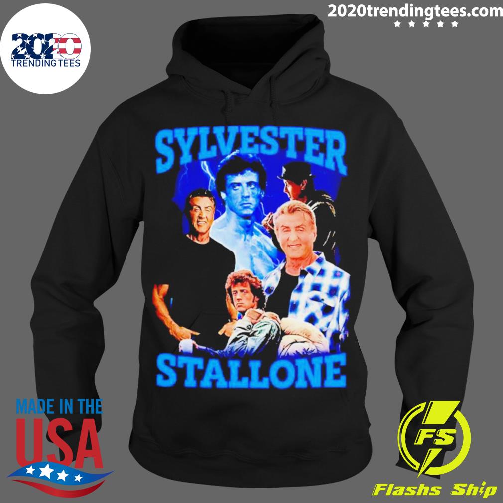 Official sylvester Stallone Vintage - Adult & Kids T-Shirts, Sweatshirts & Hoodies apparel design preview 2