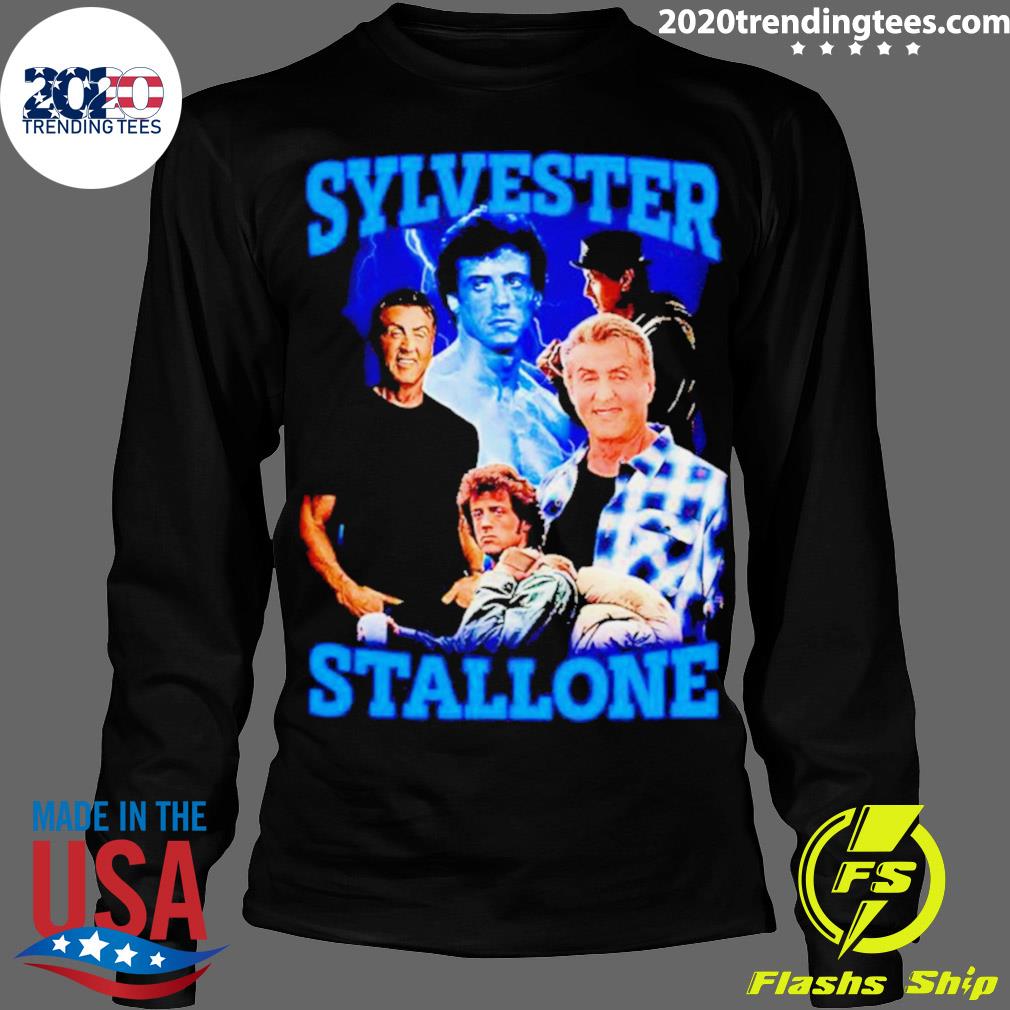 Official sylvester Stallone Vintage - Adult & Kids T-Shirts, Sweatshirts & Hoodies apparel design preview 4