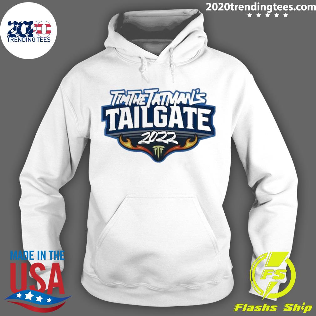 Official tailgate 2022 Logo Tim The Tatman - Adult & Kids T-Shirts, Sweatshirts & Hoodies apparel design preview 2