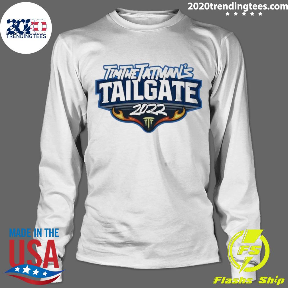 Official tailgate 2022 Logo Tim The Tatman - Adult & Kids T-Shirts, Sweatshirts & Hoodies apparel design preview 4