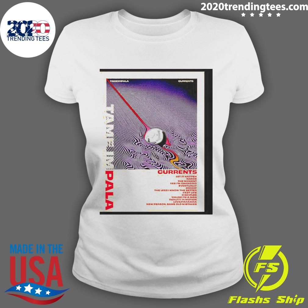 Official tame Impala Currents - Adult & Kids T-Shirts, Sweatshirts & Hoodies apparel design preview 3