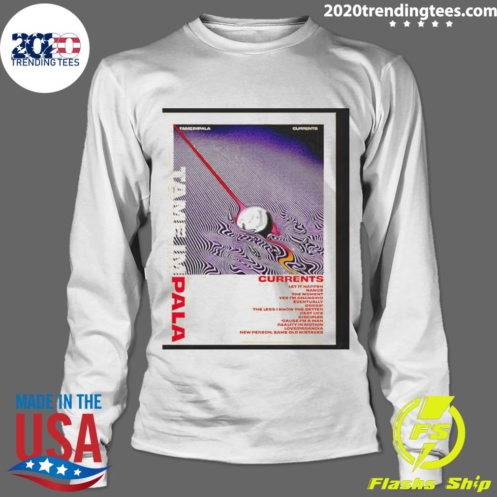Official tame Impala Currents - Adult & Kids T-Shirts, Sweatshirts & Hoodies apparel design preview 4