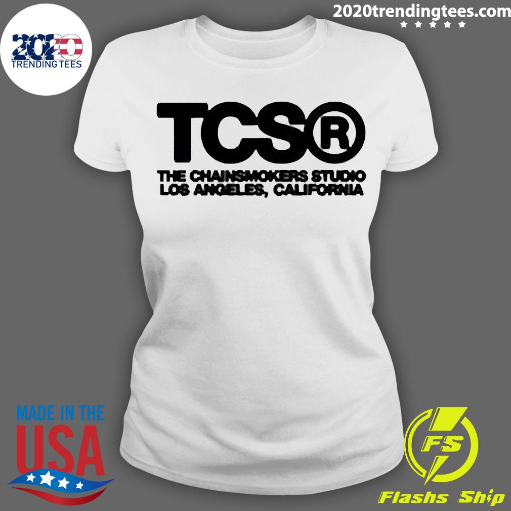 Official TCS The Chainsmokers Studio Los Angeles - Adult & Kids T-Shirts, Sweatshirts & Hoodies apparel design preview 3