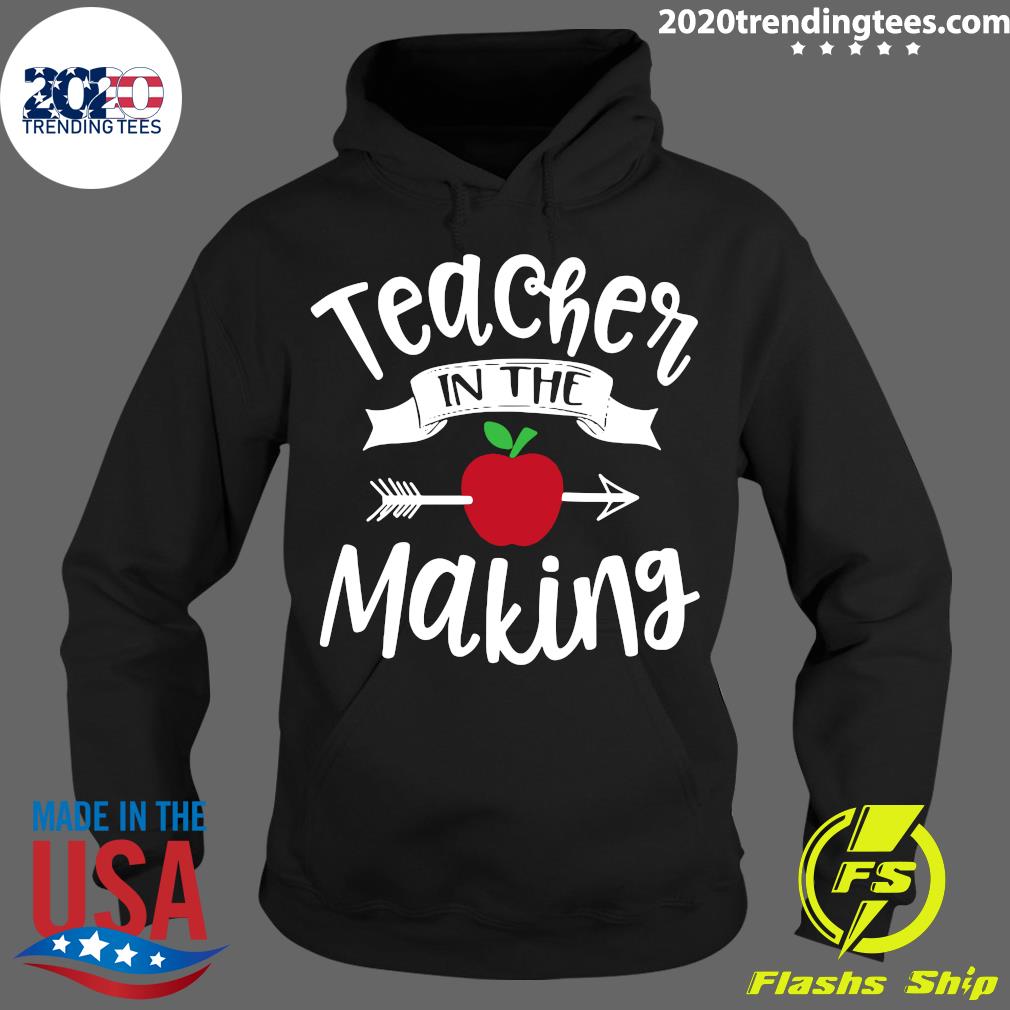 Official Teacher In The Making Training Student - Adult & Kids T-Shirts, Sweatshirts & Hoodies apparel design preview 2