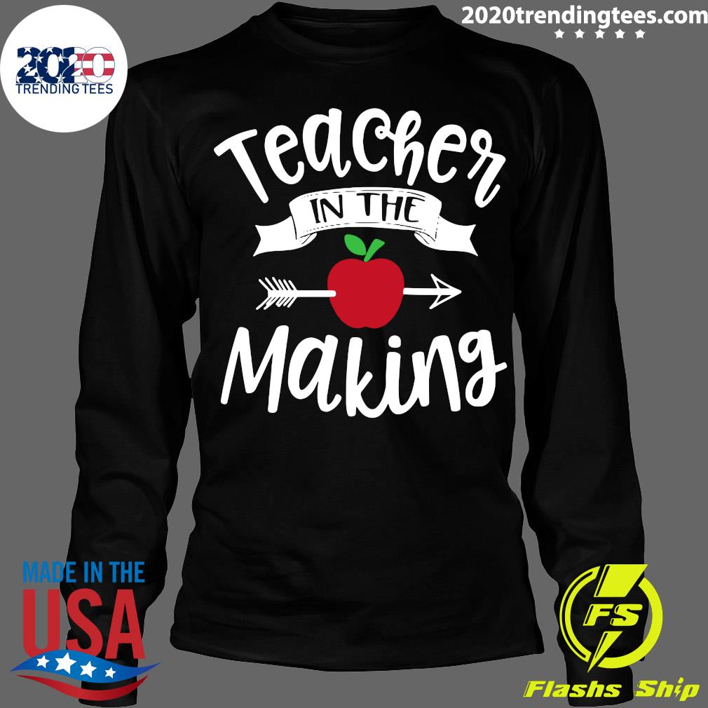 Official Teacher In The Making Training Student - Adult & Kids T-Shirts, Sweatshirts & Hoodies apparel design preview 4