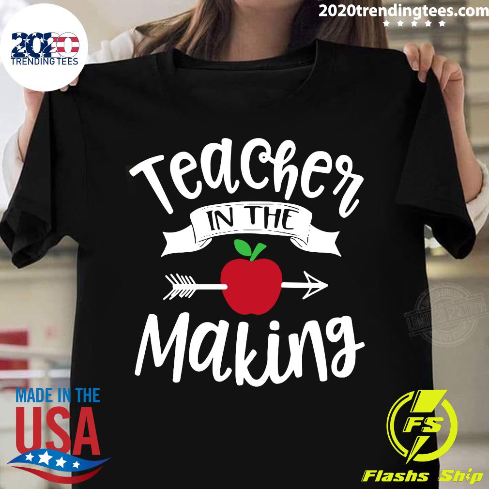 Official Teacher In The Making Training Student - Adult & Kids T-Shirts, Sweatshirts & Hoodies apparel design preview 1