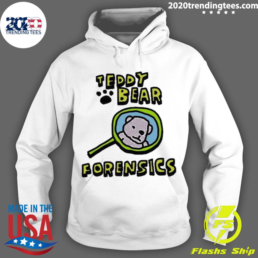 Official teddy Bear Forensics Detective - Adult & Kids T-Shirts, Sweatshirts & Hoodies apparel design preview 2