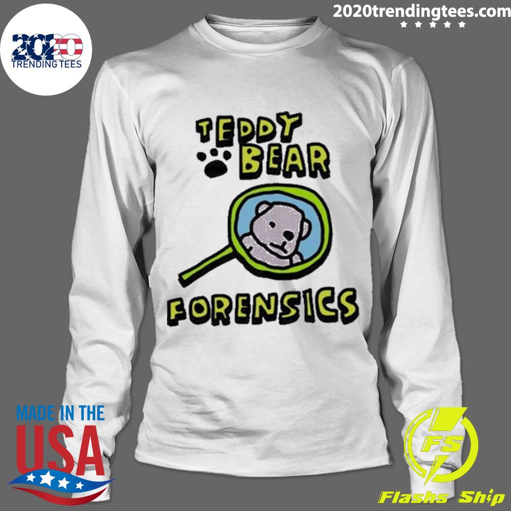 Official teddy Bear Forensics Detective - Adult & Kids T-Shirts, Sweatshirts & Hoodies apparel design preview 4