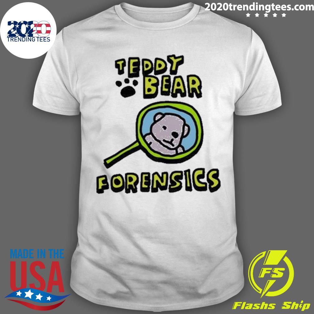 Official teddy Bear Forensics Detective - Adult & Kids T-Shirts, Sweatshirts & Hoodies apparel design preview 1