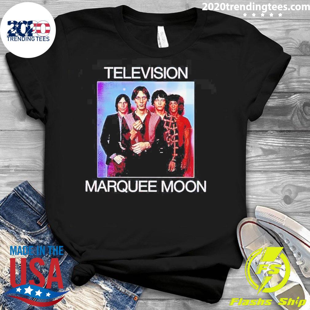 Official television Marquee Moon - Adult & Kids T-Shirts, Sweatshirts & Hoodies apparel design preview 3