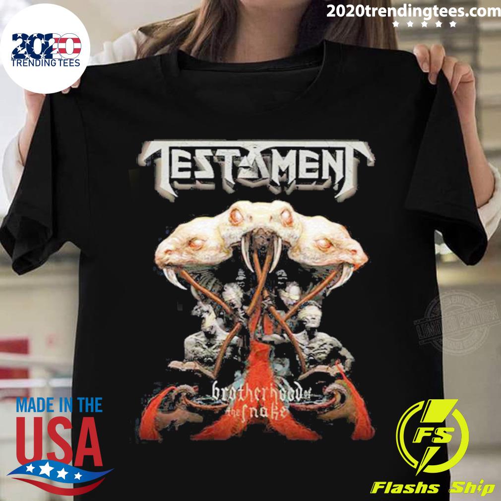 Official testament The Pale King - Adult & Kids T-Shirts, Sweatshirts & Hoodies apparel design preview 1