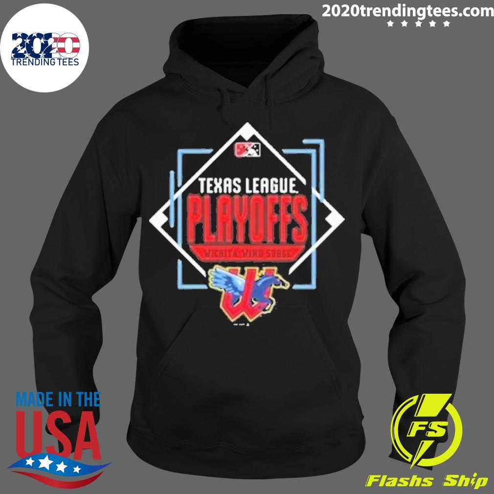 Official texas League Playoffs 2022 Wichita Wind - Adult & Kids T-Shirts, Sweatshirts & Hoodies apparel design preview 2