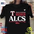 Official texas Rangers ALCS 2023 Postseason - Adult & Kids T-Shirts, Sweatshirts & Hoodies apparel design preview 1