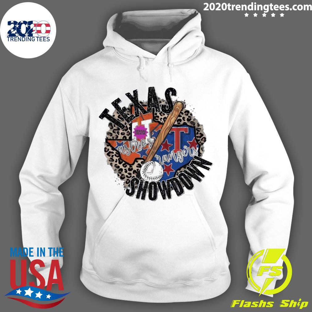 Official texas Showdown Baseball Astros Ranger 2023 - Adult & Kids T-Shirts, Sweatshirts & Hoodies apparel design preview 2