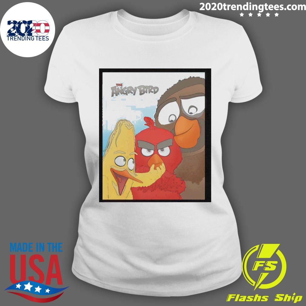 Official the Angry Bird Nfl Players - Adult & Kids T-Shirts, Sweatshirts & Hoodies apparel design preview 3
