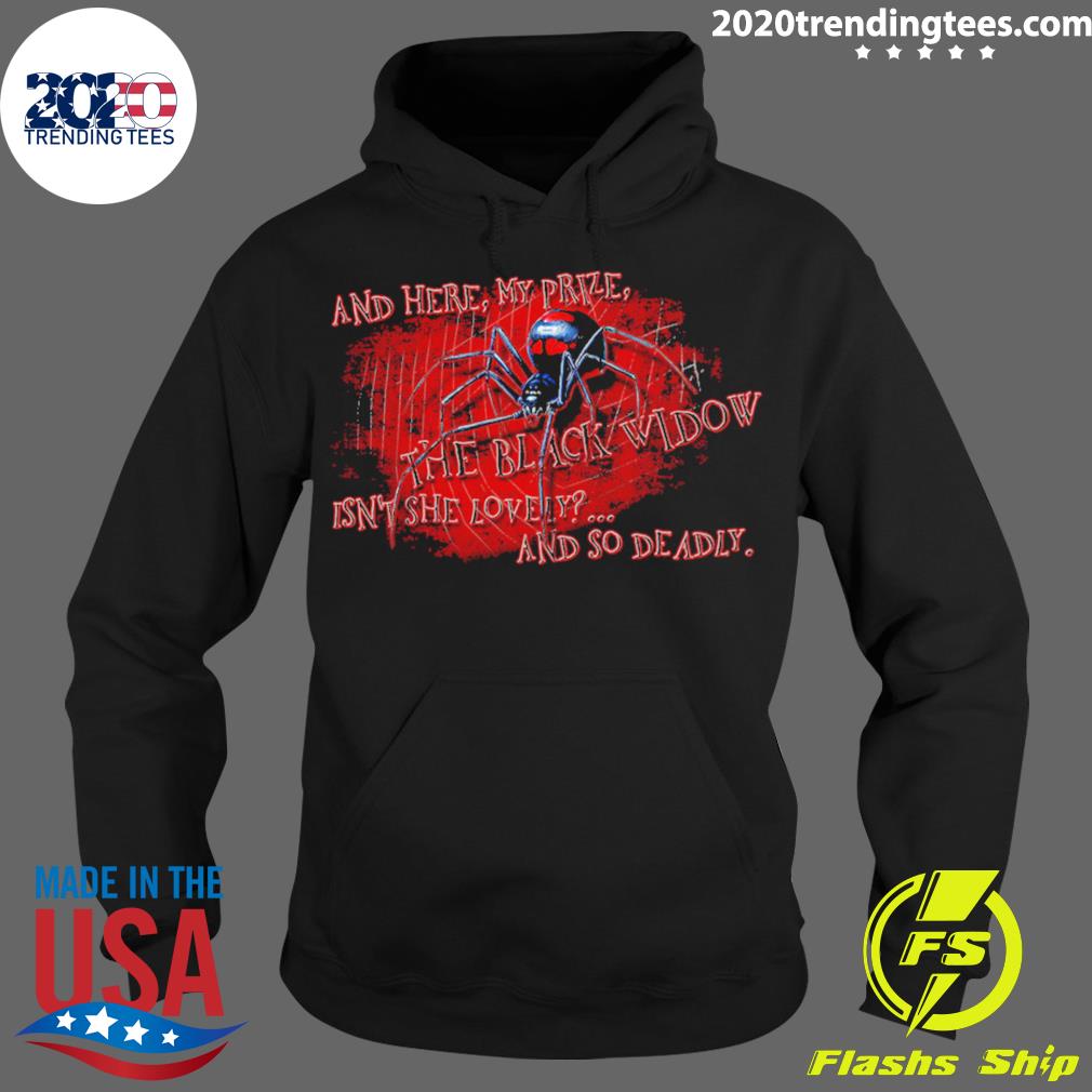 Official the Black Widow - Adult & Kids T-Shirts, Sweatshirts & Hoodies apparel design preview 2