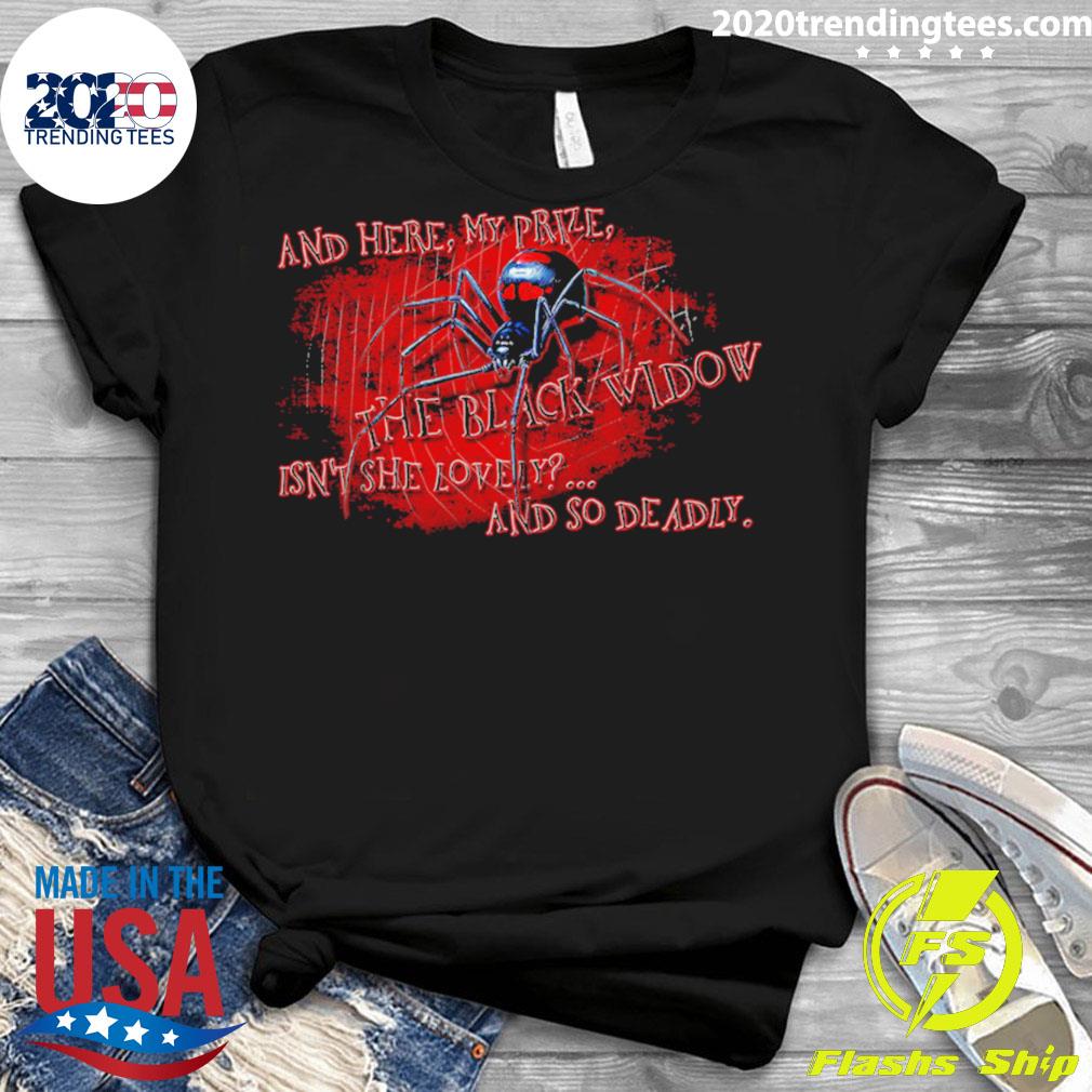 Official the Black Widow - Adult & Kids T-Shirts, Sweatshirts & Hoodies apparel design preview 3