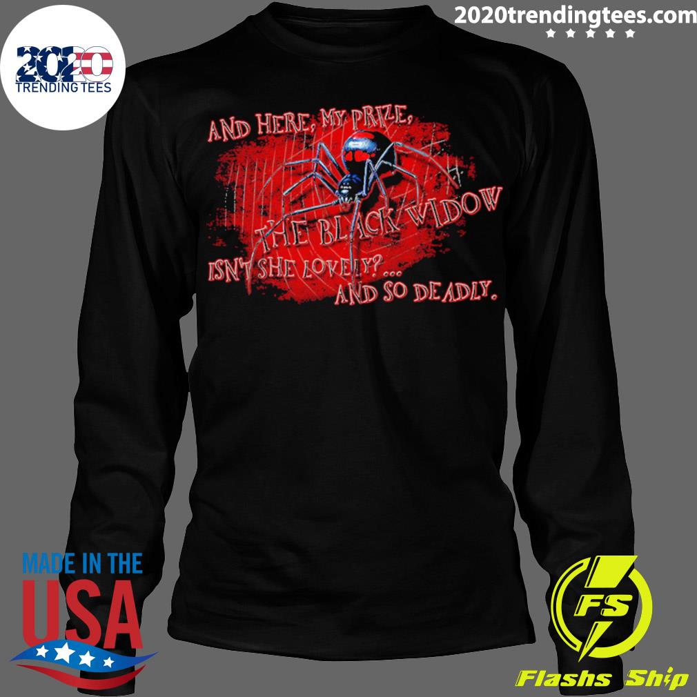 Official the Black Widow - Adult & Kids T-Shirts, Sweatshirts & Hoodies apparel design preview 4