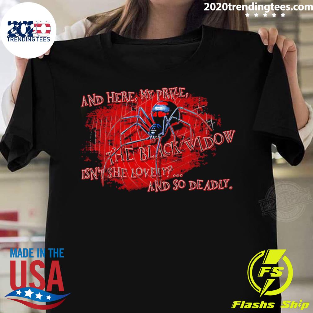 Official the Black Widow - Adult & Kids T-Shirts, Sweatshirts & Hoodies apparel design preview 1