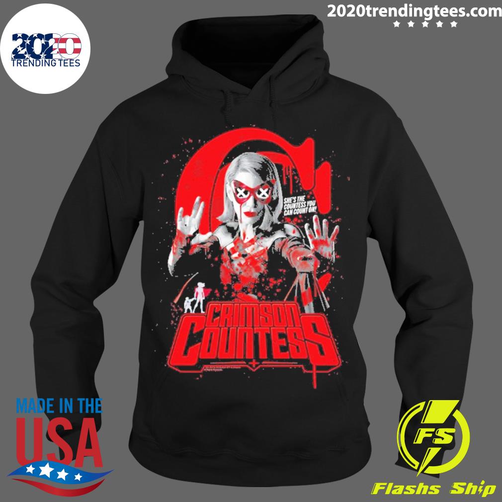 Official the Boys Crimson Countess Superhero - Adult & Kids T-Shirts, Sweatshirts & Hoodies apparel design preview 2