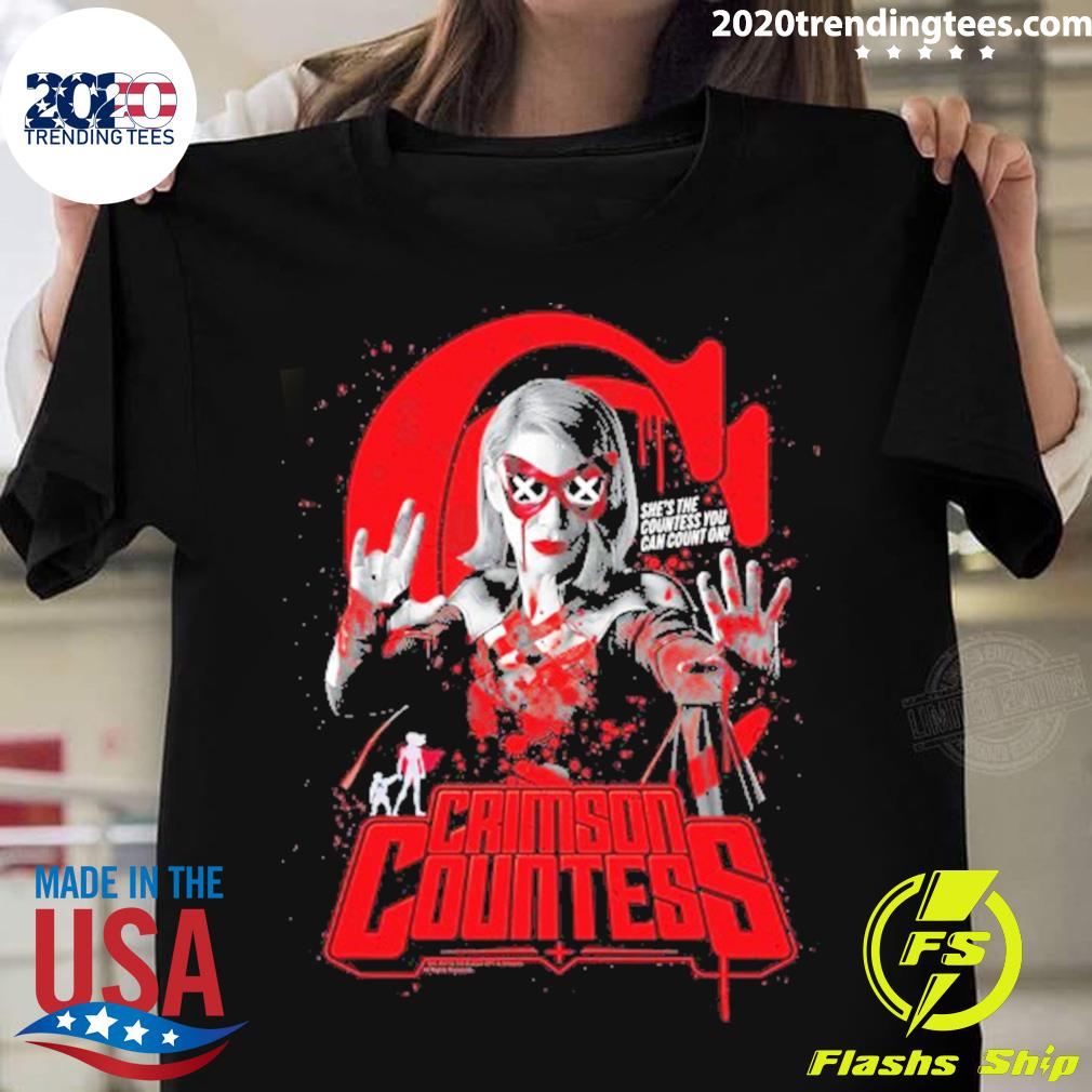 Official the Boys Crimson Countess Superhero - Adult & Kids T-Shirts, Sweatshirts & Hoodies apparel design preview 1