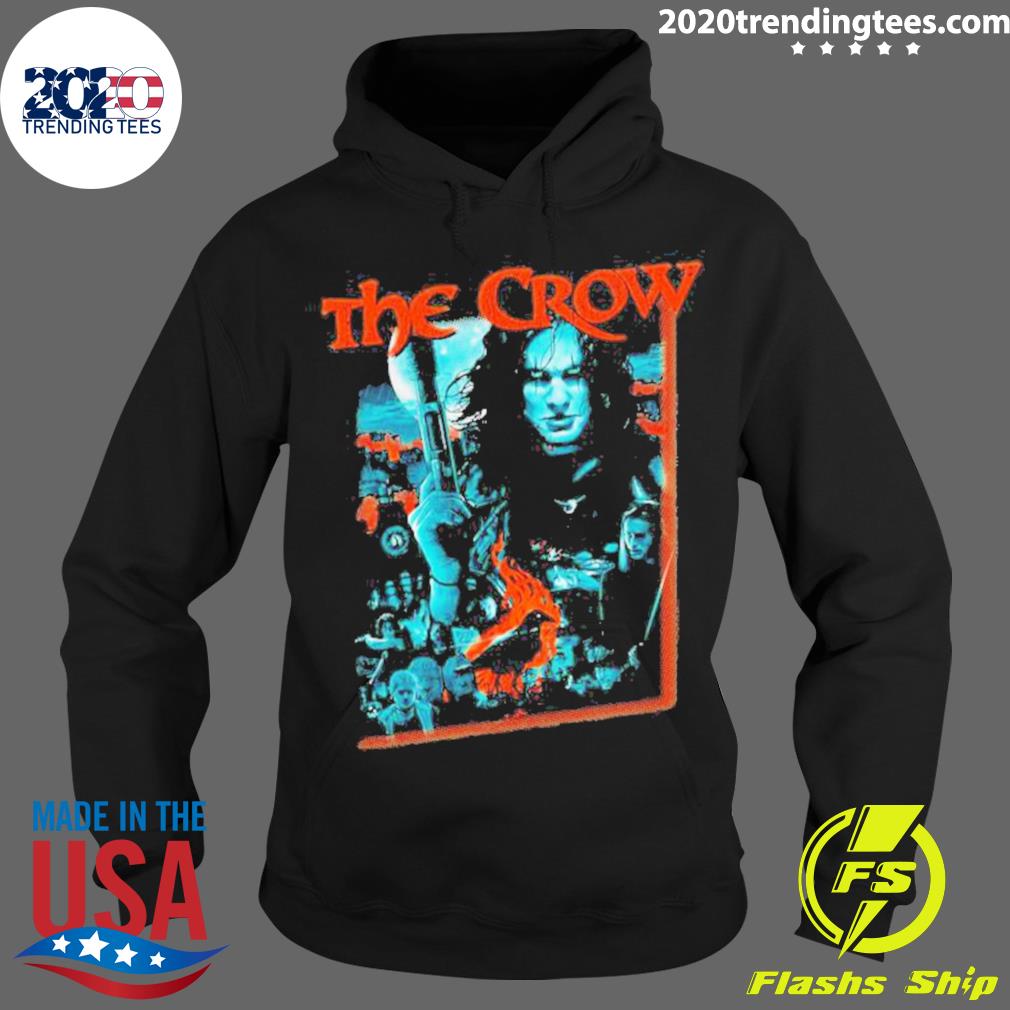 Official the Crow Thriller Movie - Adult & Kids T-Shirts, Sweatshirts & Hoodies apparel design preview 2