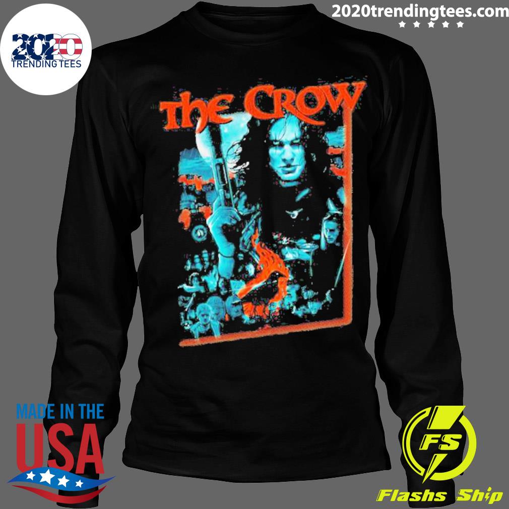 Official the Crow Thriller Movie - Adult & Kids T-Shirts, Sweatshirts & Hoodies apparel design preview 4