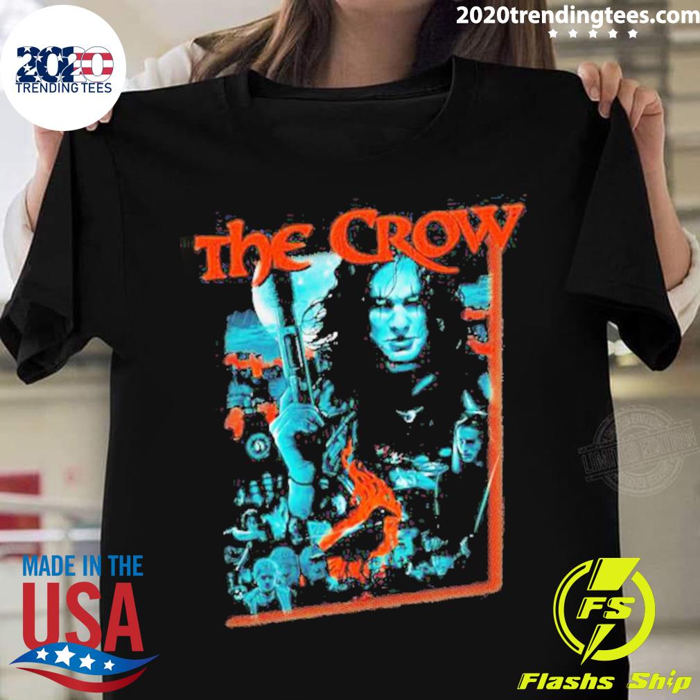 Official the Crow Thriller Movie - Adult & Kids T-Shirts, Sweatshirts & Hoodies apparel design preview 1