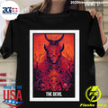 Official the Devil Tarot Card Satanic Goth Occult - Adult & Kids T-Shirts, Sweatshirts & Hoodies apparel design preview 1