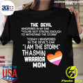 Official The Devil Whispered In My Ear You're Not - Adult & Kids T-Shirts, Sweatshirts & Hoodies apparel design preview 1