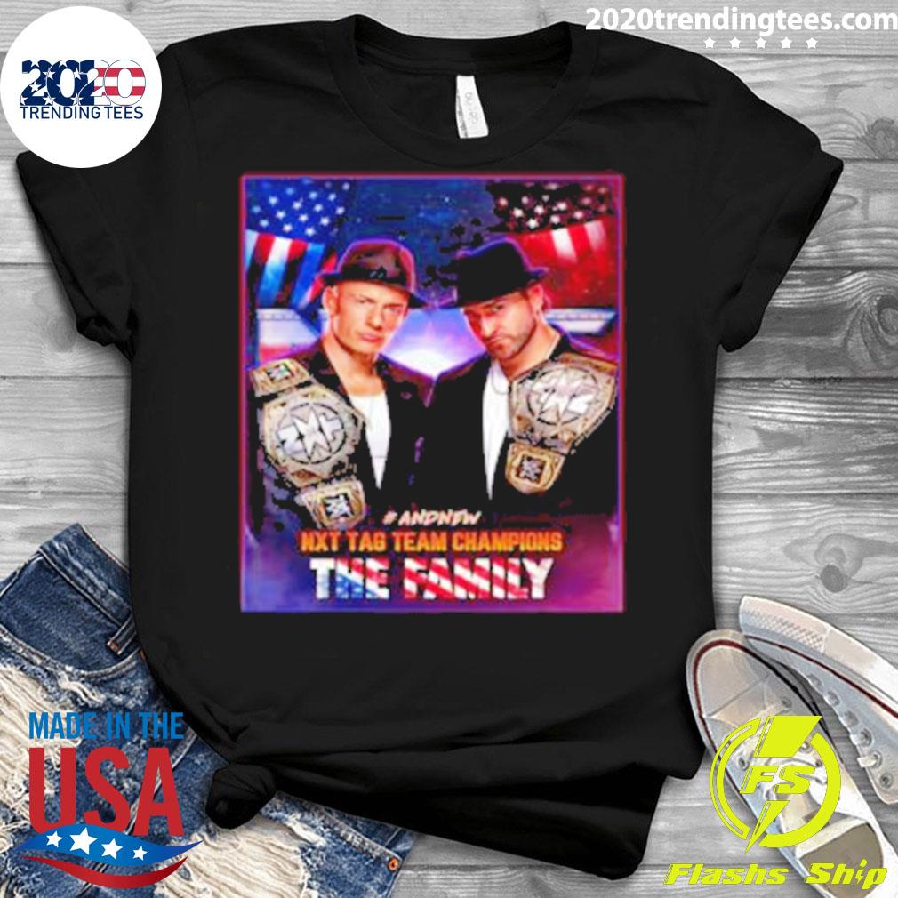 Official the Family Tony D And Channing Wwe New Nxt - Adult & Kids T-Shirts, Sweatshirts & Hoodies apparel design preview 3