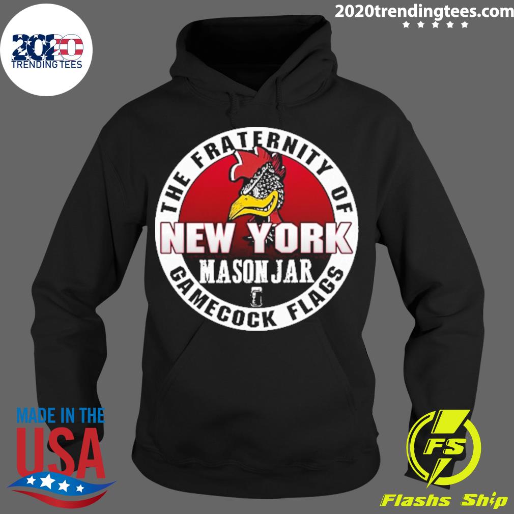 Official the Fraternity Of New York Mason Jar - Adult & Kids T-Shirts, Sweatshirts & Hoodies apparel design preview 2