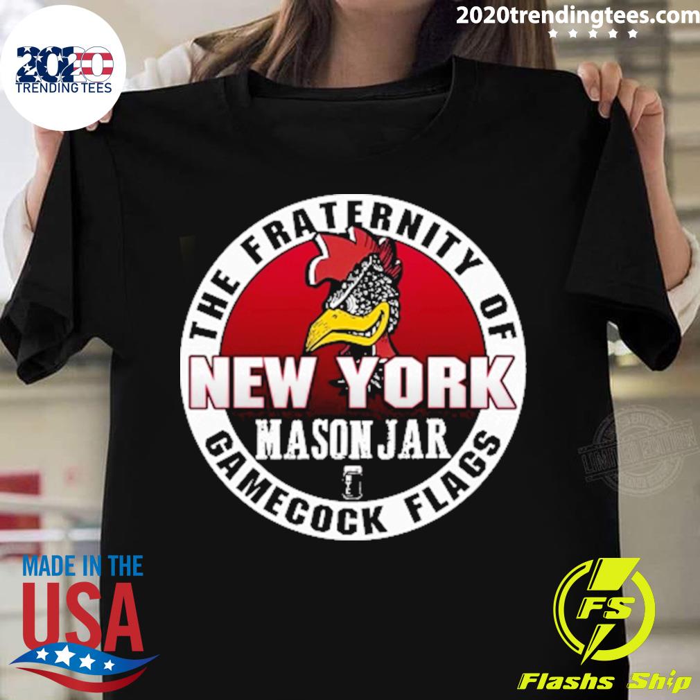 Official the Fraternity Of New York Mason Jar - Adult & Kids T-Shirts, Sweatshirts & Hoodies apparel design preview 1