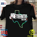 Official the Home Of Juneteenth Texas 1985 - Adult & Kids T-Shirts, Sweatshirts & Hoodies apparel design preview 1