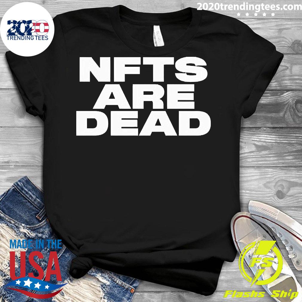 Official the Hundreds Store Nfts Are Dead - Adult & Kids T-Shirts, Sweatshirts & Hoodies apparel design preview 3