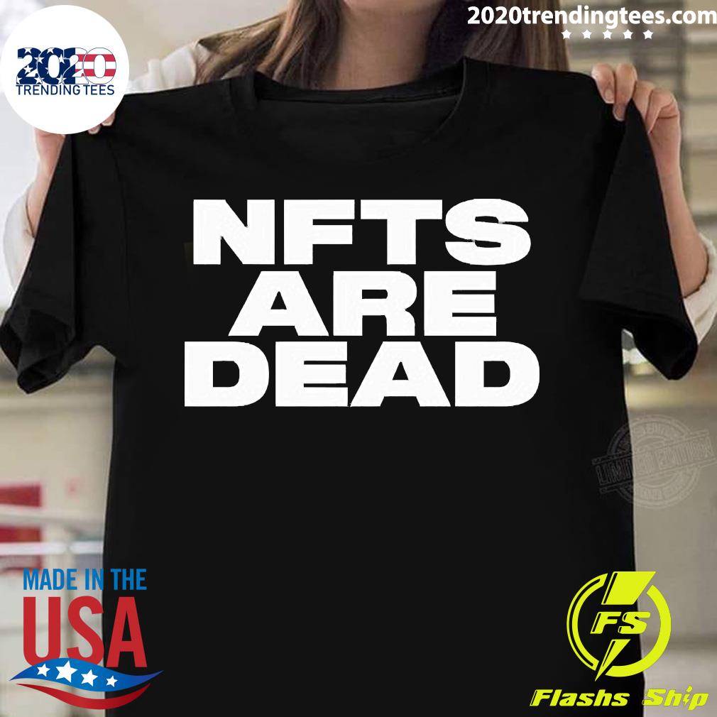 Official the Hundreds Store Nfts Are Dead - Adult & Kids T-Shirts, Sweatshirts & Hoodies apparel design preview 1