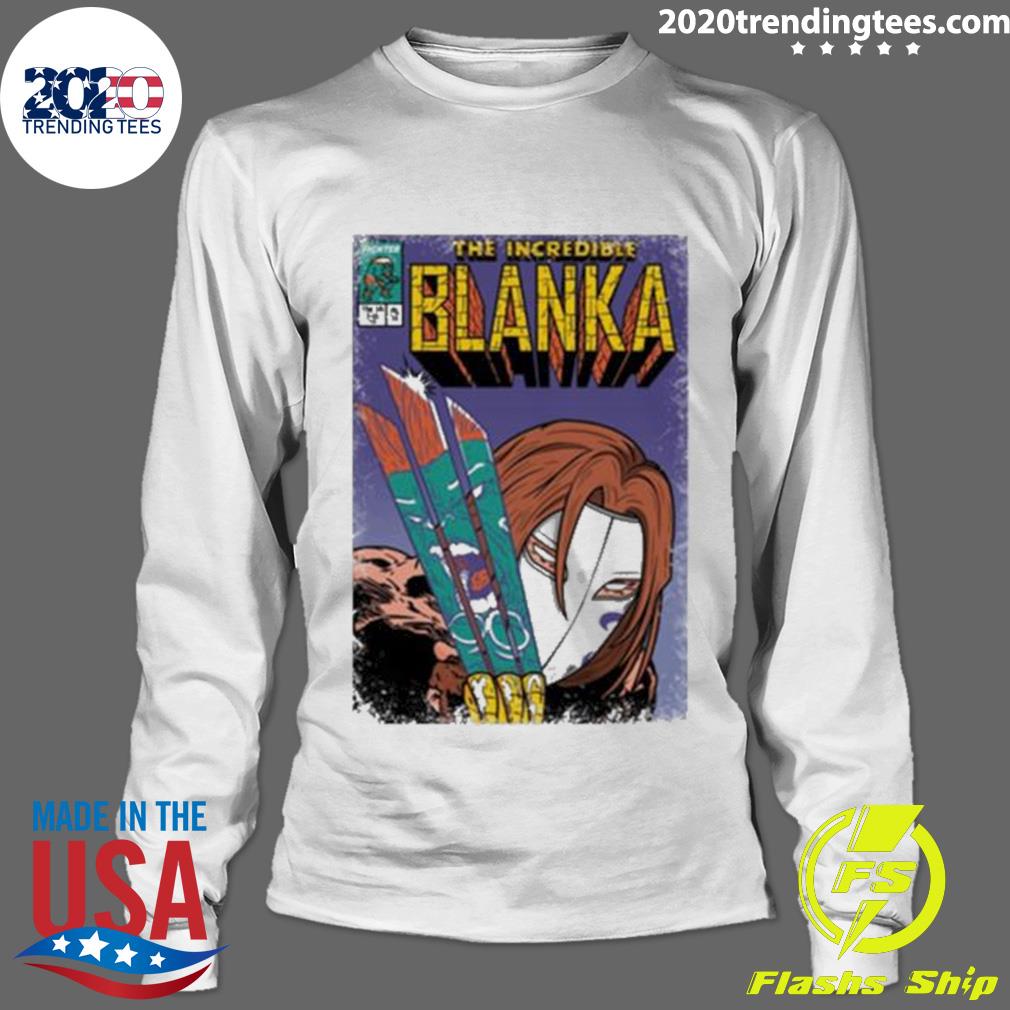 Official the Incredible Blanka Wolverine - Adult & Kids T-Shirts, Sweatshirts & Hoodies apparel design preview 4