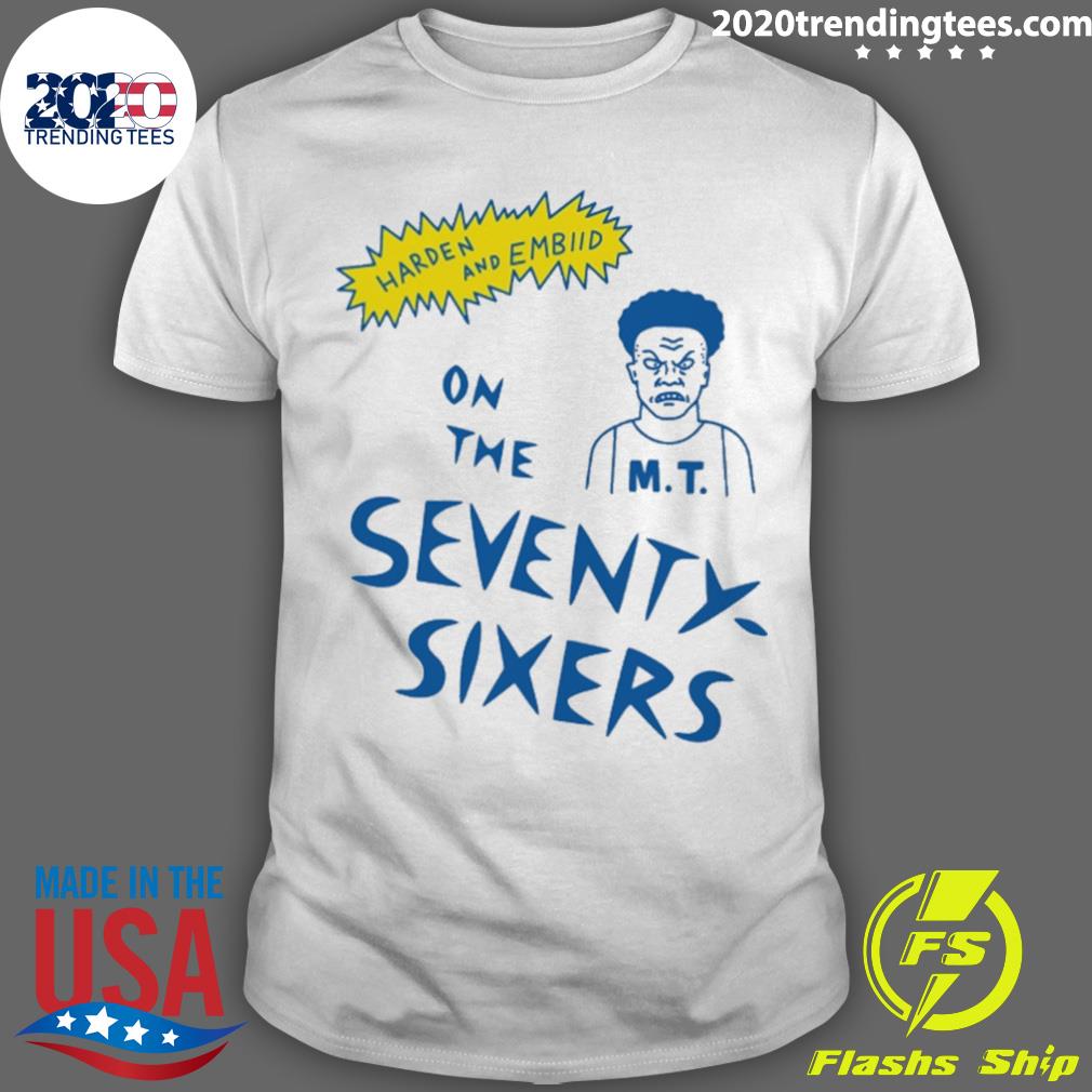 Official the James And Joel Experience Harden Embiid - Adult & Kids T-Shirts, Sweatshirts & Hoodies apparel design preview 1