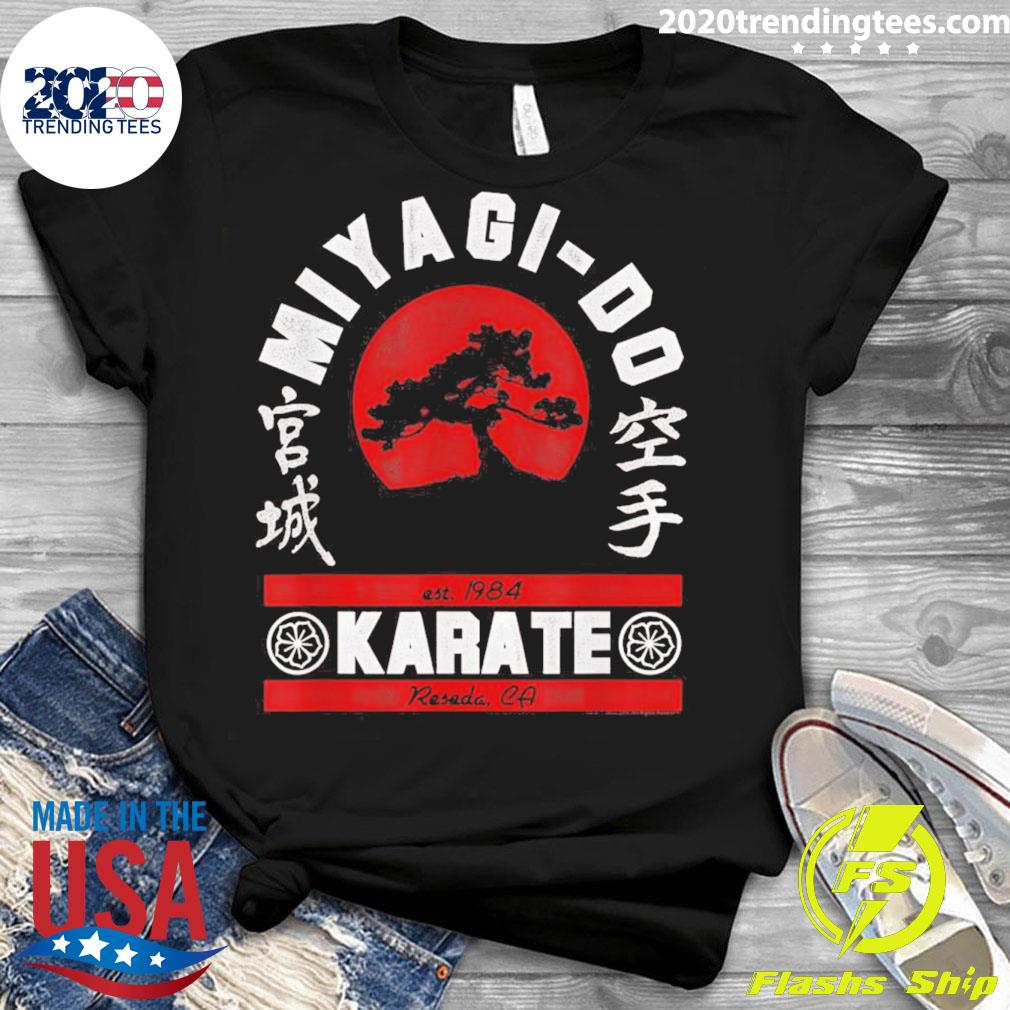 Official the Karate Kid Miyagi Do Fight Cobra Kai - Adult & Kids T-Shirts, Sweatshirts & Hoodies apparel design preview 3