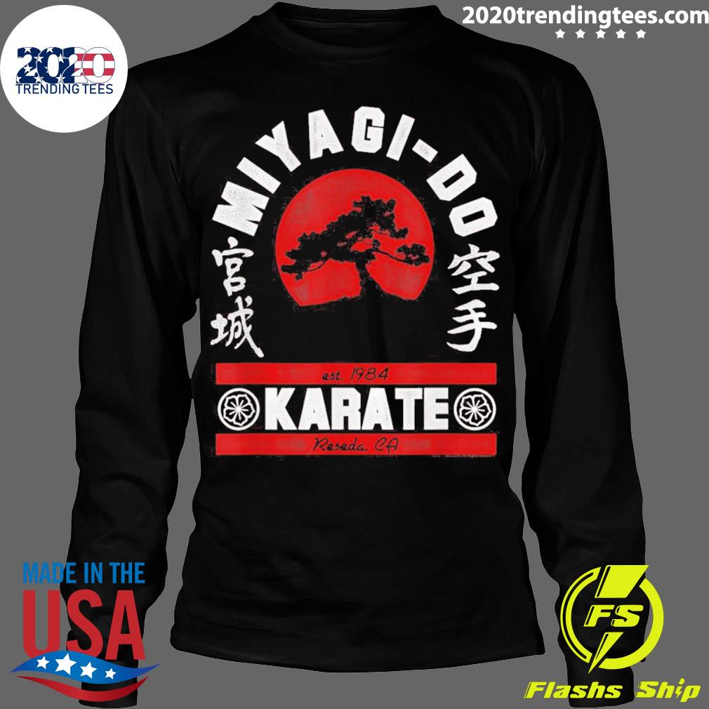 Official the Karate Kid Miyagi Do Fight Cobra Kai - Adult & Kids T-Shirts, Sweatshirts & Hoodies apparel design preview 4