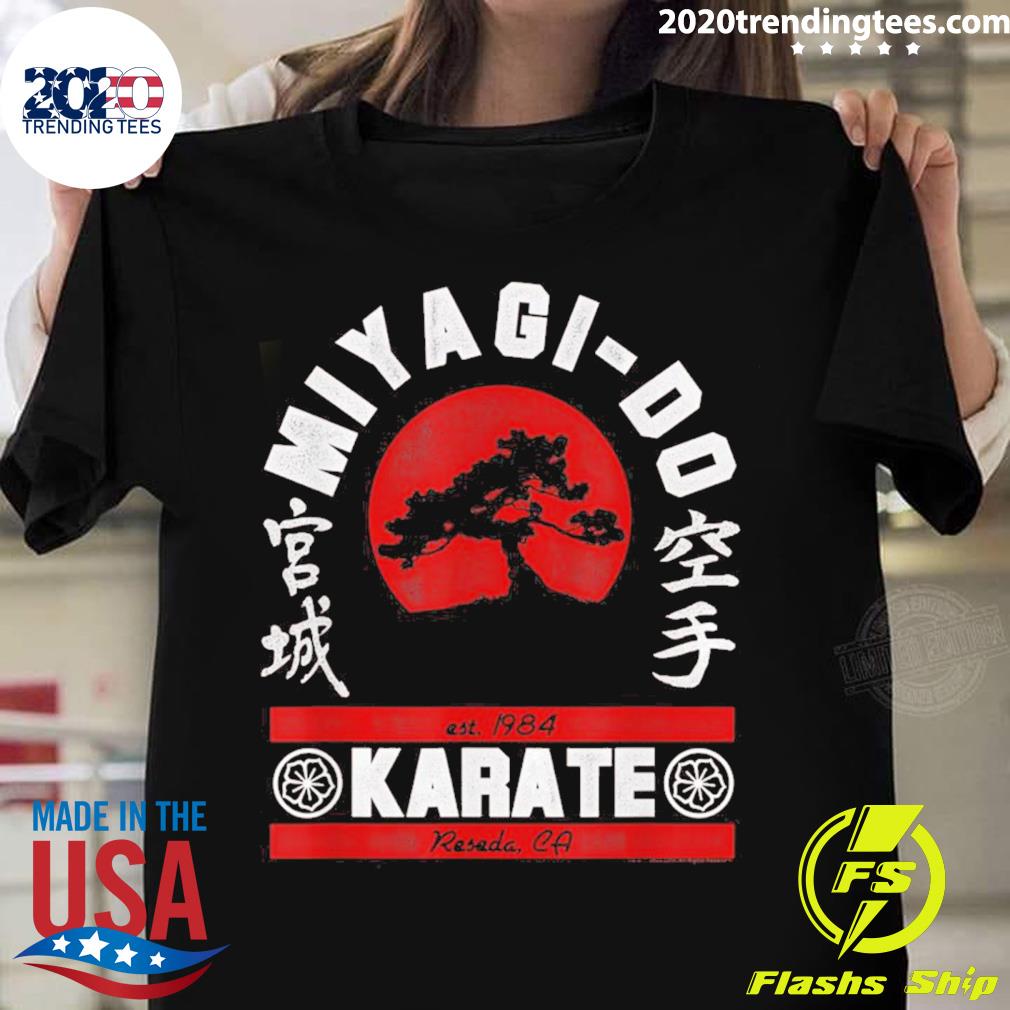Official the Karate Kid Miyagi Do Fight Cobra Kai - Adult & Kids T-Shirts, Sweatshirts & Hoodies apparel design preview 1