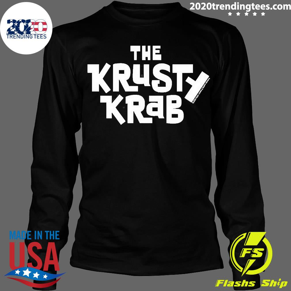 Official The Krusty Krab Logo Fleece - Adult & Kids T-Shirts, Sweatshirts & Hoodies apparel design preview 4