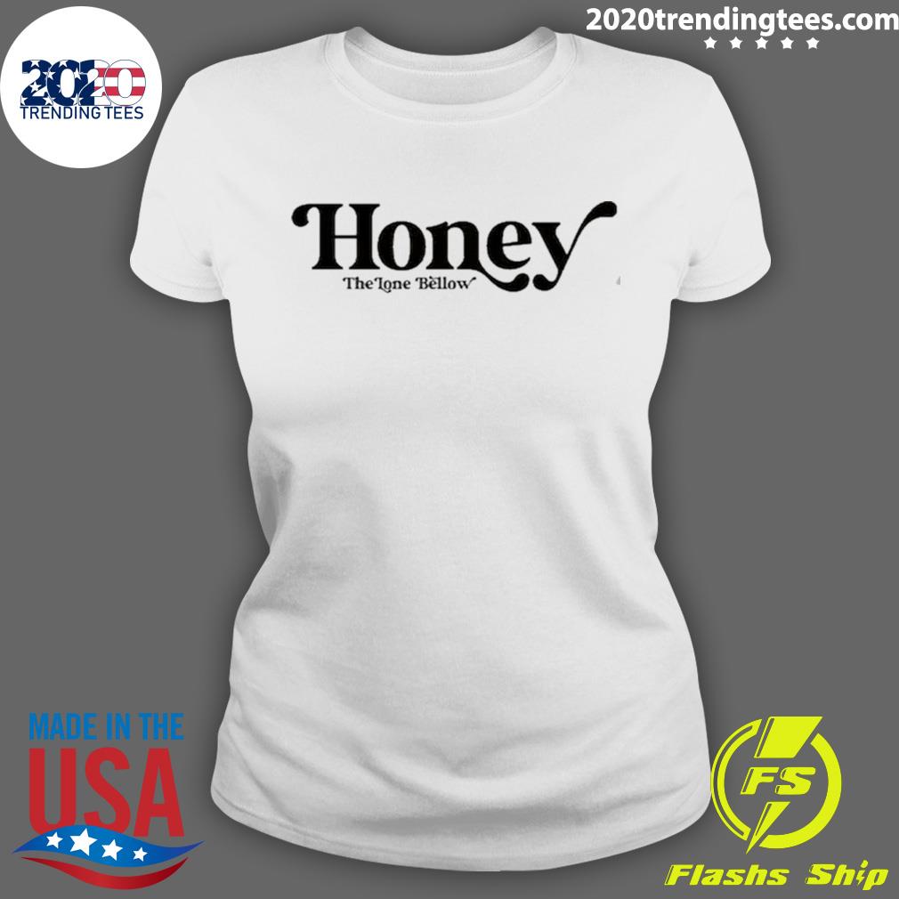 Official the Lone Bellow Honey Raglan - Adult & Kids T-Shirts, Sweatshirts & Hoodies apparel design preview 3