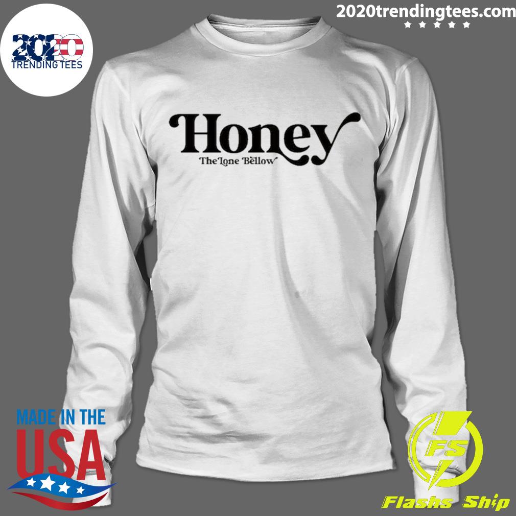 Official the Lone Bellow Honey Raglan - Adult & Kids T-Shirts, Sweatshirts & Hoodies apparel design preview 4