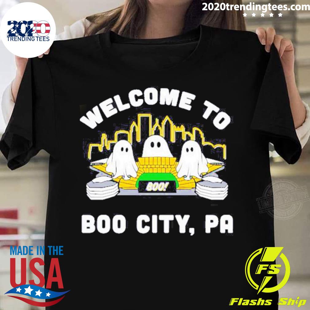 Official the Loyal Sons Welcome To Boo City Pa - Adult & Kids T-Shirts, Sweatshirts & Hoodies apparel design preview 1