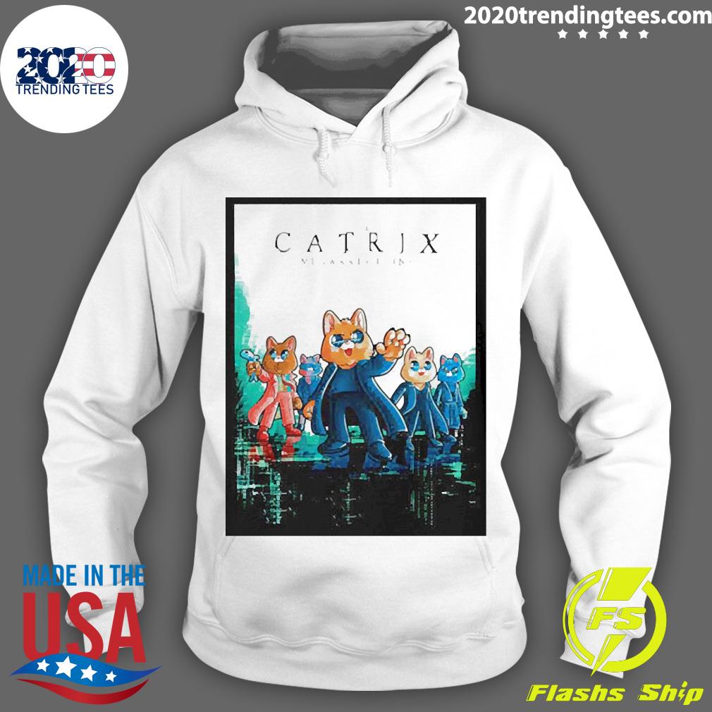 Official The Matrix Meowrrections - Adult & Kids T-Shirts, Sweatshirts & Hoodies apparel design preview 2