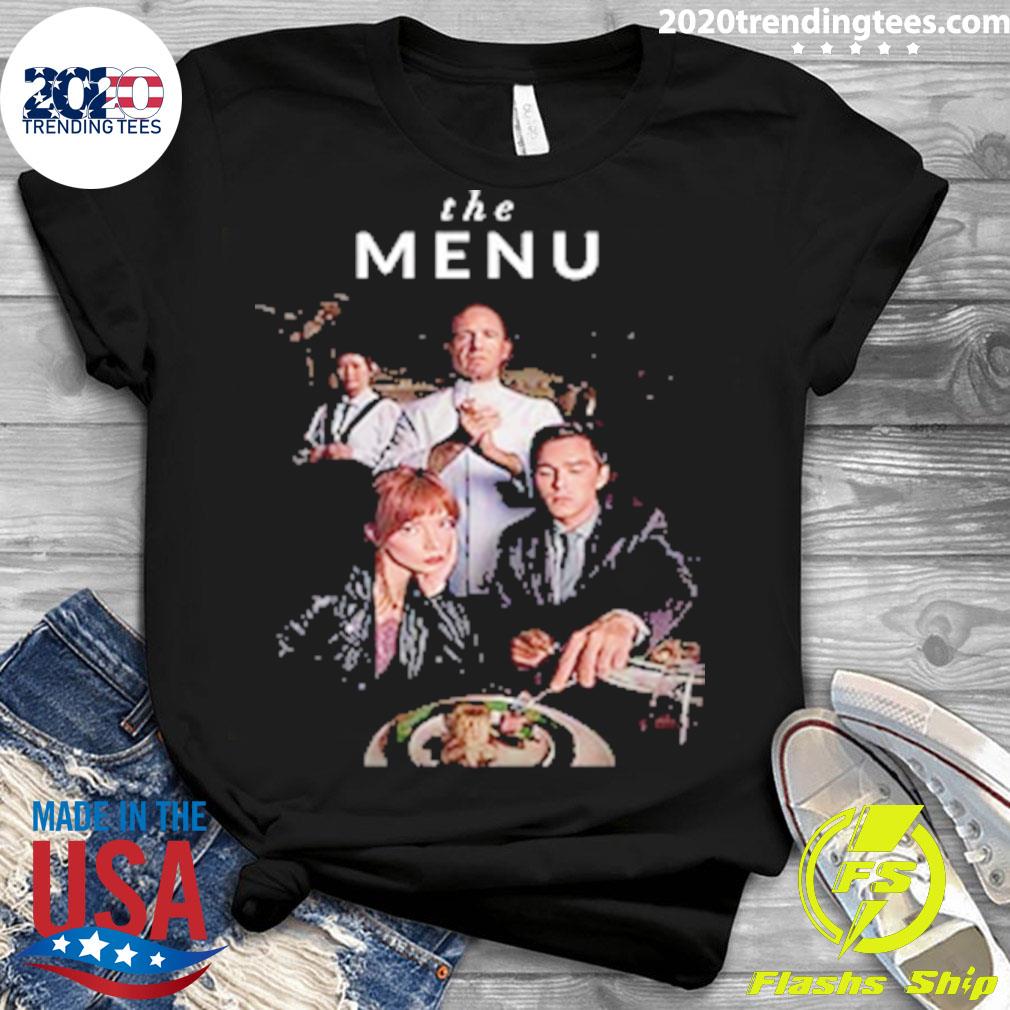Official the Menu Arrives On HBO Max Vintage - Adult & Kids T-Shirts, Sweatshirts & Hoodies apparel design preview 3