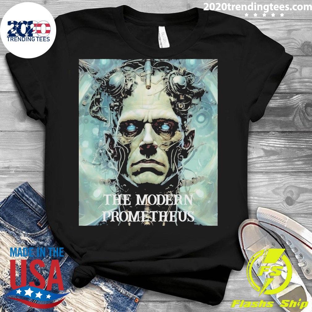 Official the Modern Prometheus - Adult & Kids T-Shirts, Sweatshirts & Hoodies apparel design preview 3