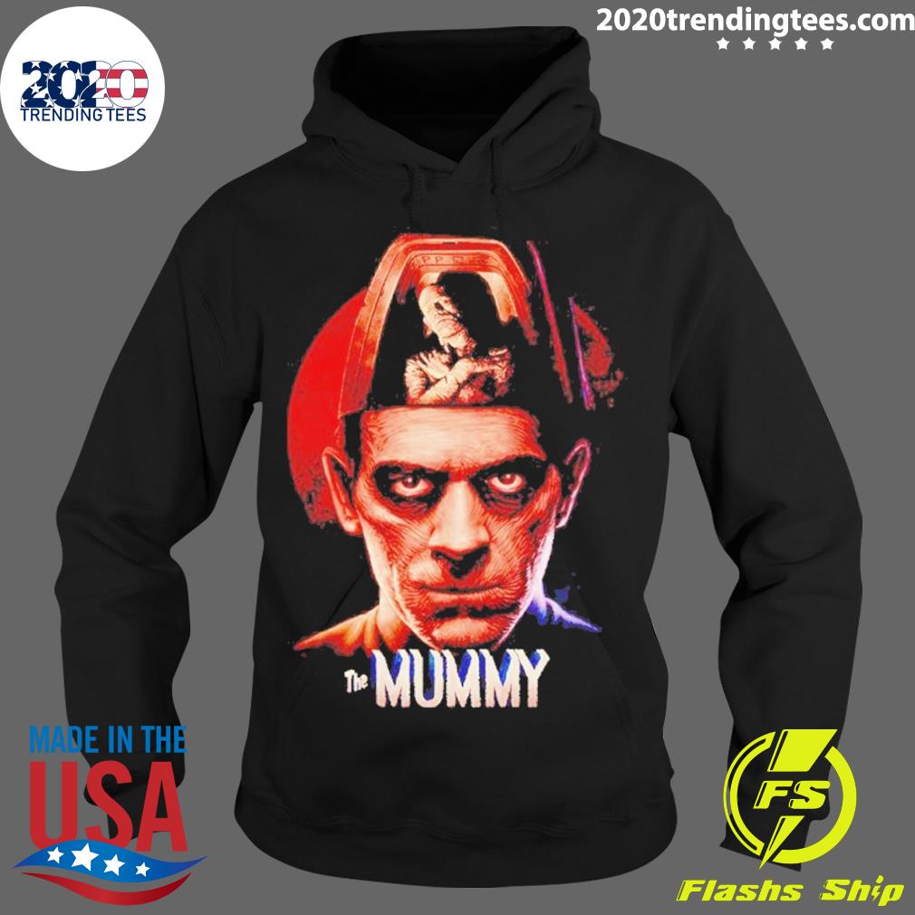 Official the Mummy (1932) New Universal Monsters - Adult & Kids T-Shirts, Sweatshirts & Hoodies apparel design preview 2